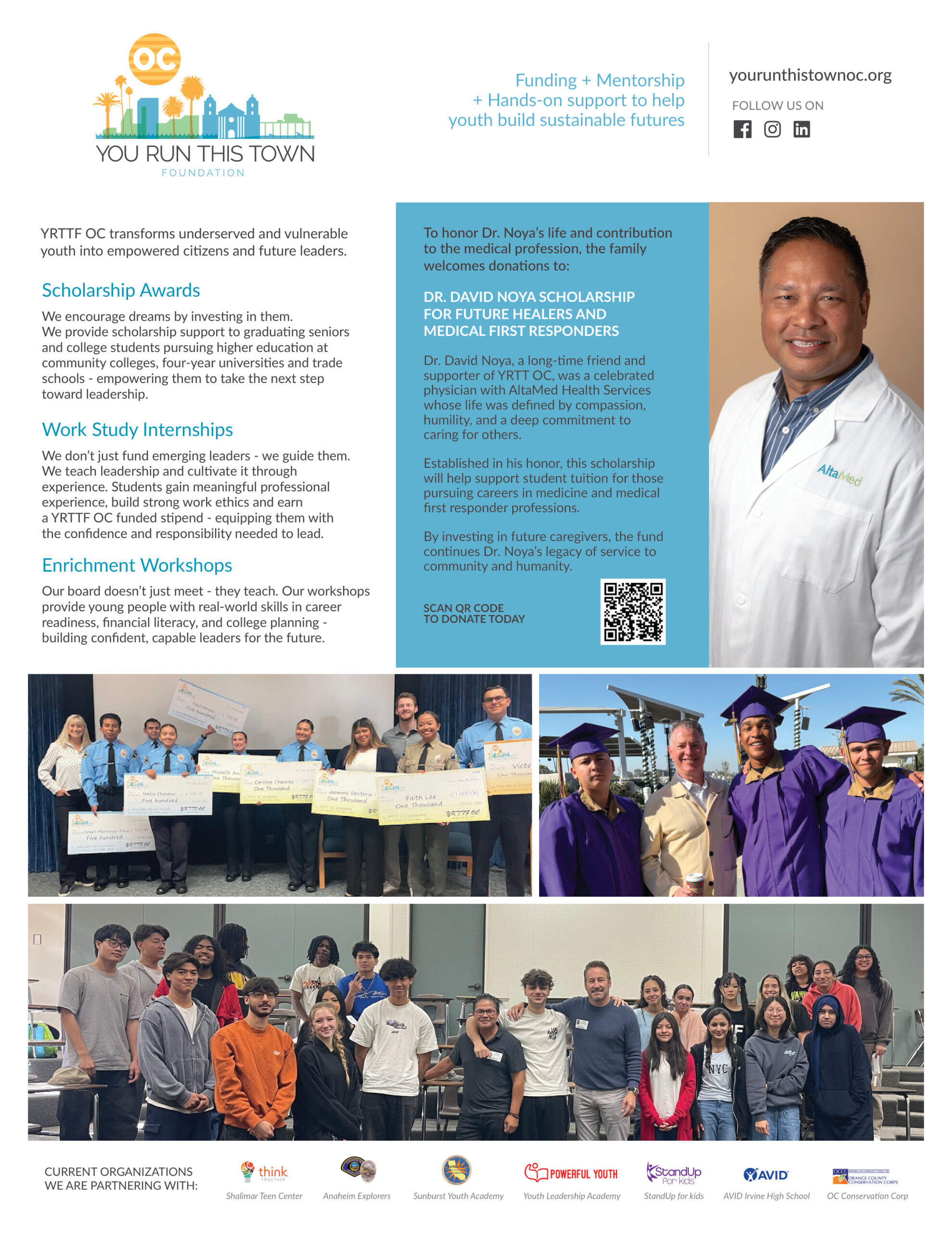 Empowering the Next Generation: Honoring Dr. David Noya